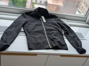 Diesel Black Gold Wool Bomber Jacket Women IT 40 Black
